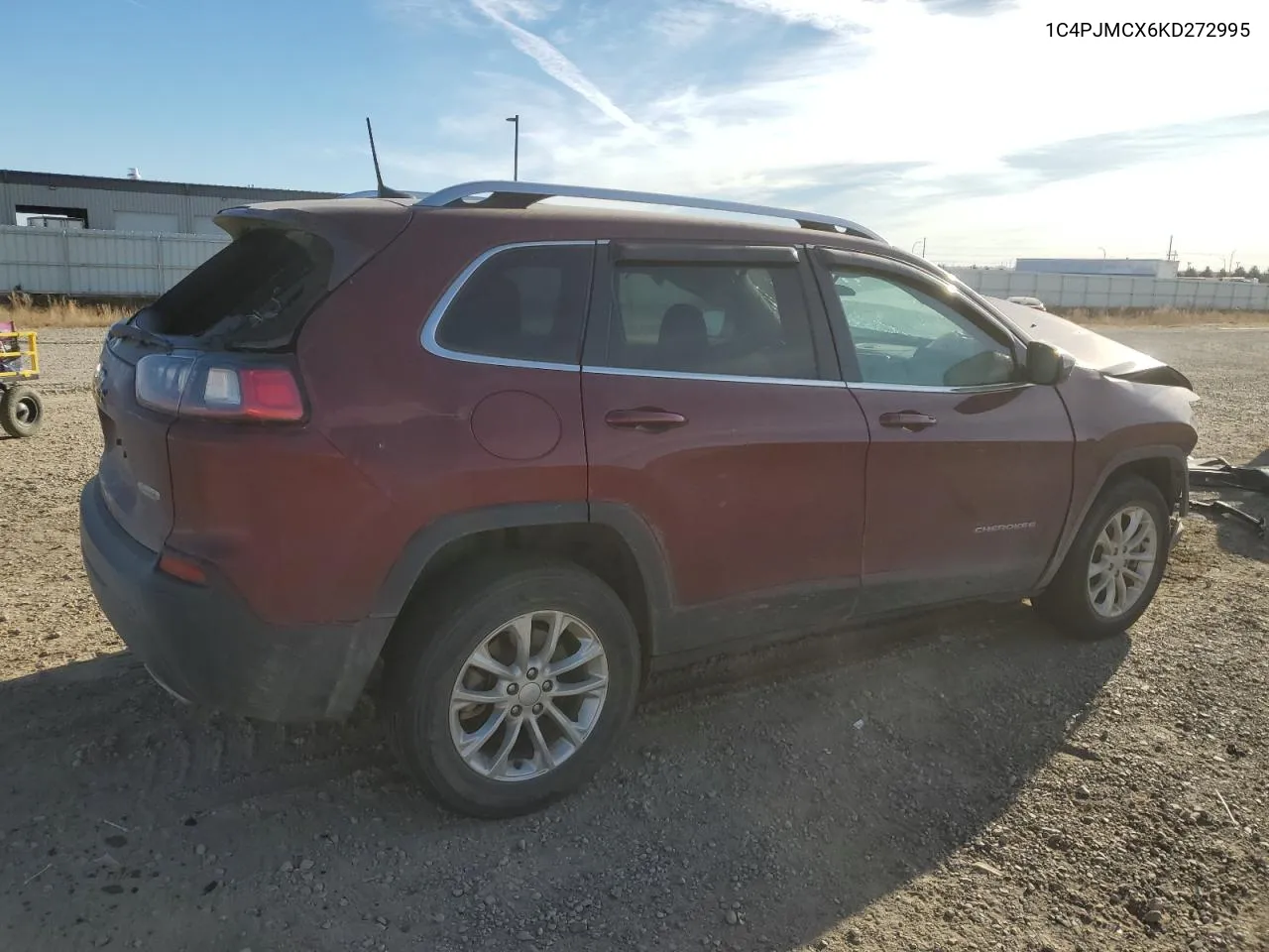 2019 Jeep Cherokee Latitude VIN: 1C4PJMCX6KD272995 Lot: 75450204