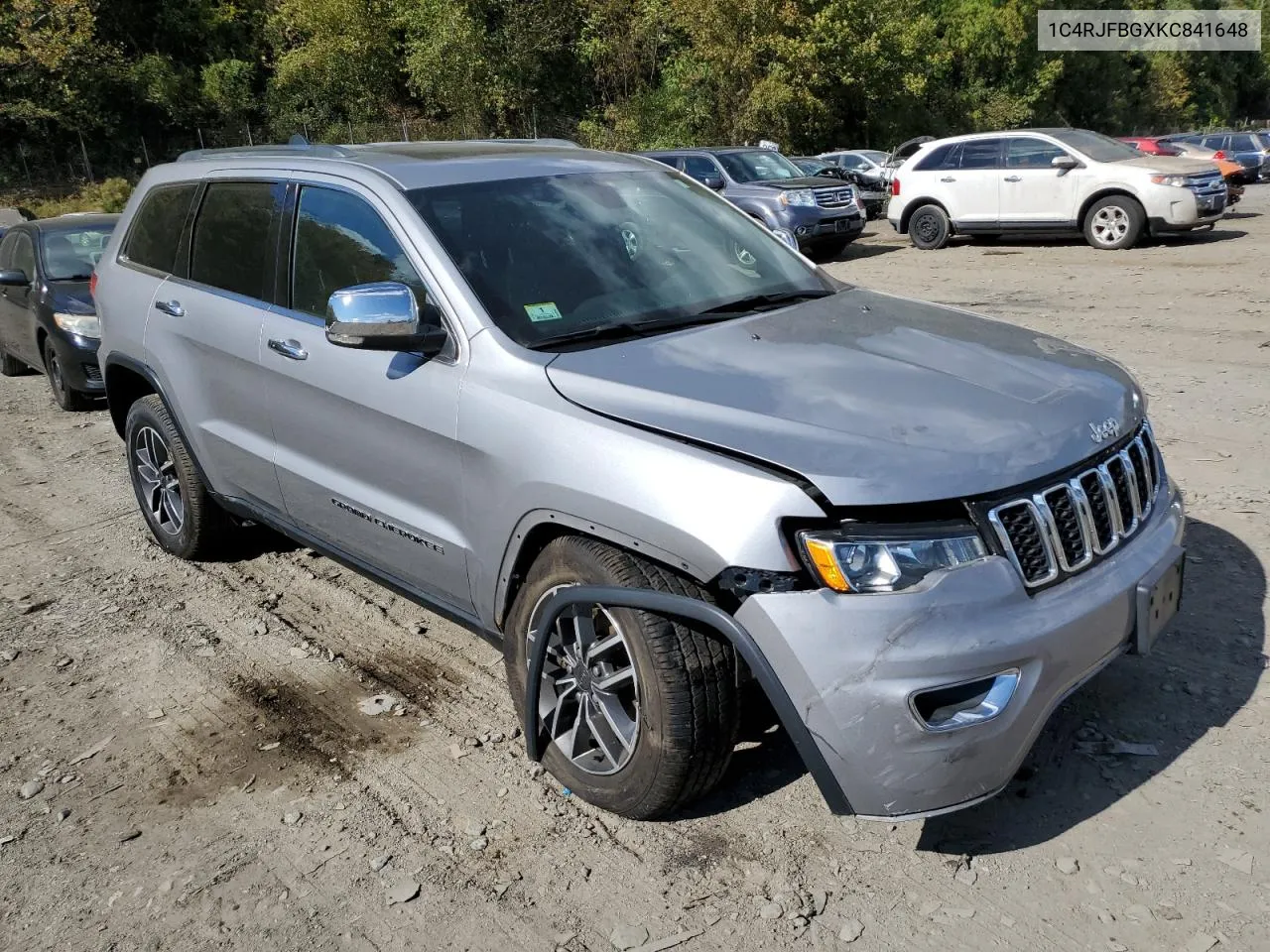 1C4RJFBGXKC841648 2019 Jeep Grand Cherokee Limited