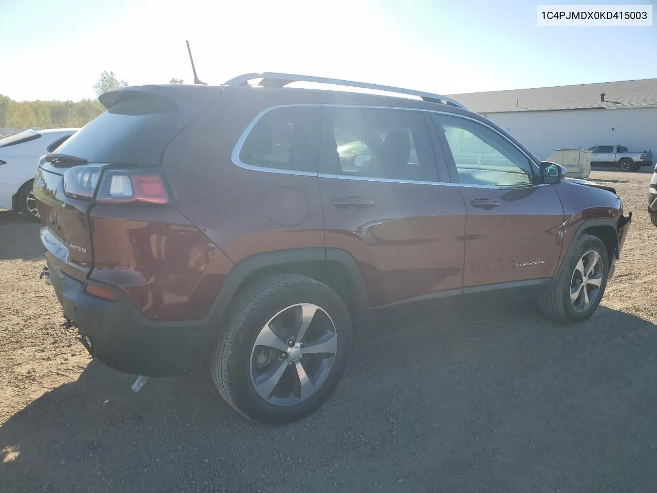 2019 Jeep Cherokee Limited VIN: 1C4PJMDX0KD415003 Lot: 75464334