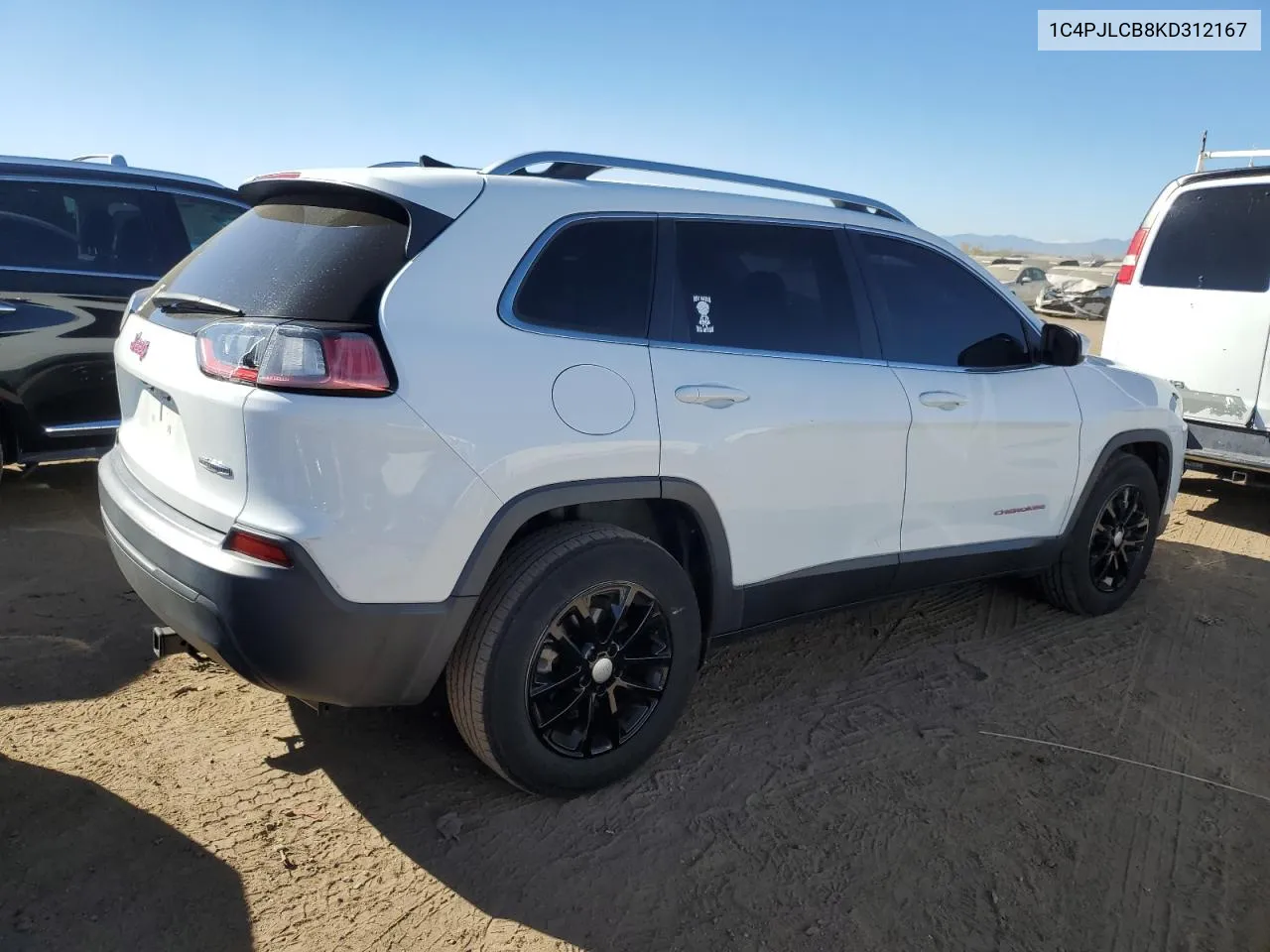 2019 Jeep Cherokee Latitude VIN: 1C4PJLCB8KD312167 Lot: 75505984