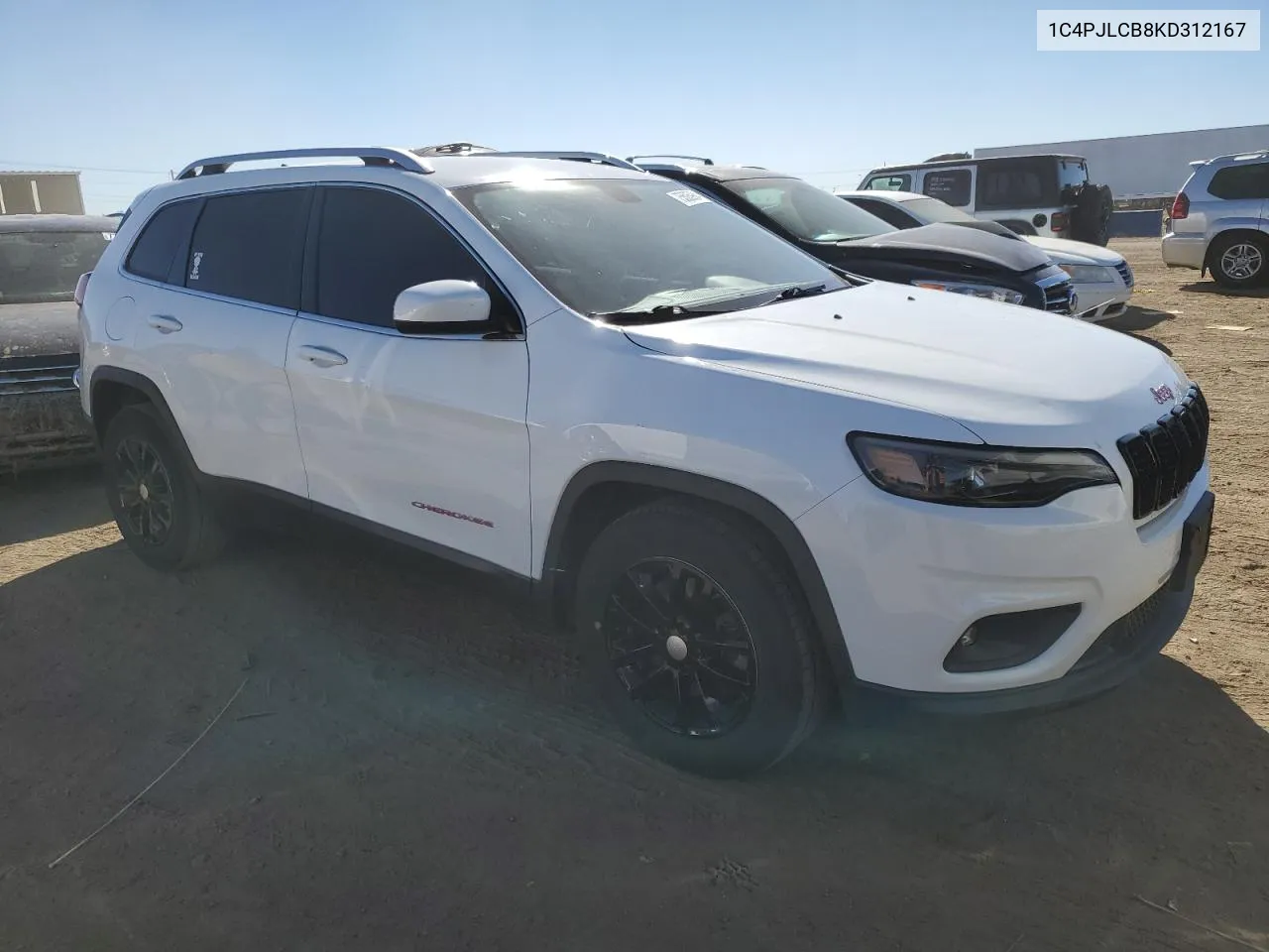 2019 Jeep Cherokee Latitude VIN: 1C4PJLCB8KD312167 Lot: 75505984