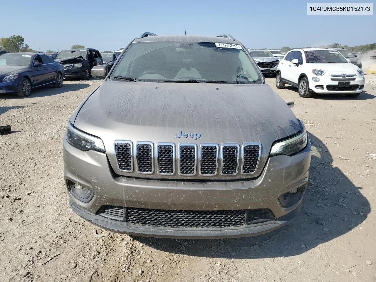 2019 Jeep Cherokee Latitude VIN: 1C4PJMCB5KD152173 Lot: 75534504