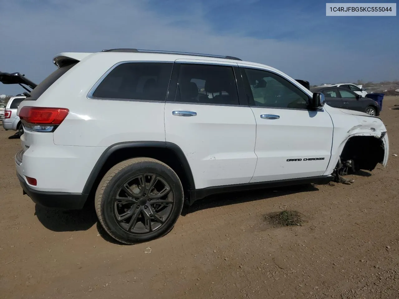 2019 Jeep Grand Cherokee Limited VIN: 1C4RJFBG5KC555044 Lot: 75571374