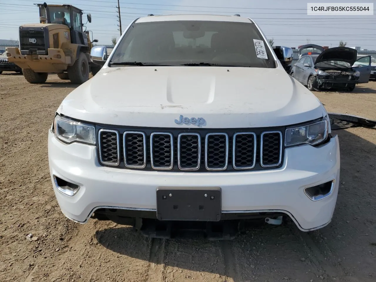 2019 Jeep Grand Cherokee Limited VIN: 1C4RJFBG5KC555044 Lot: 75571374