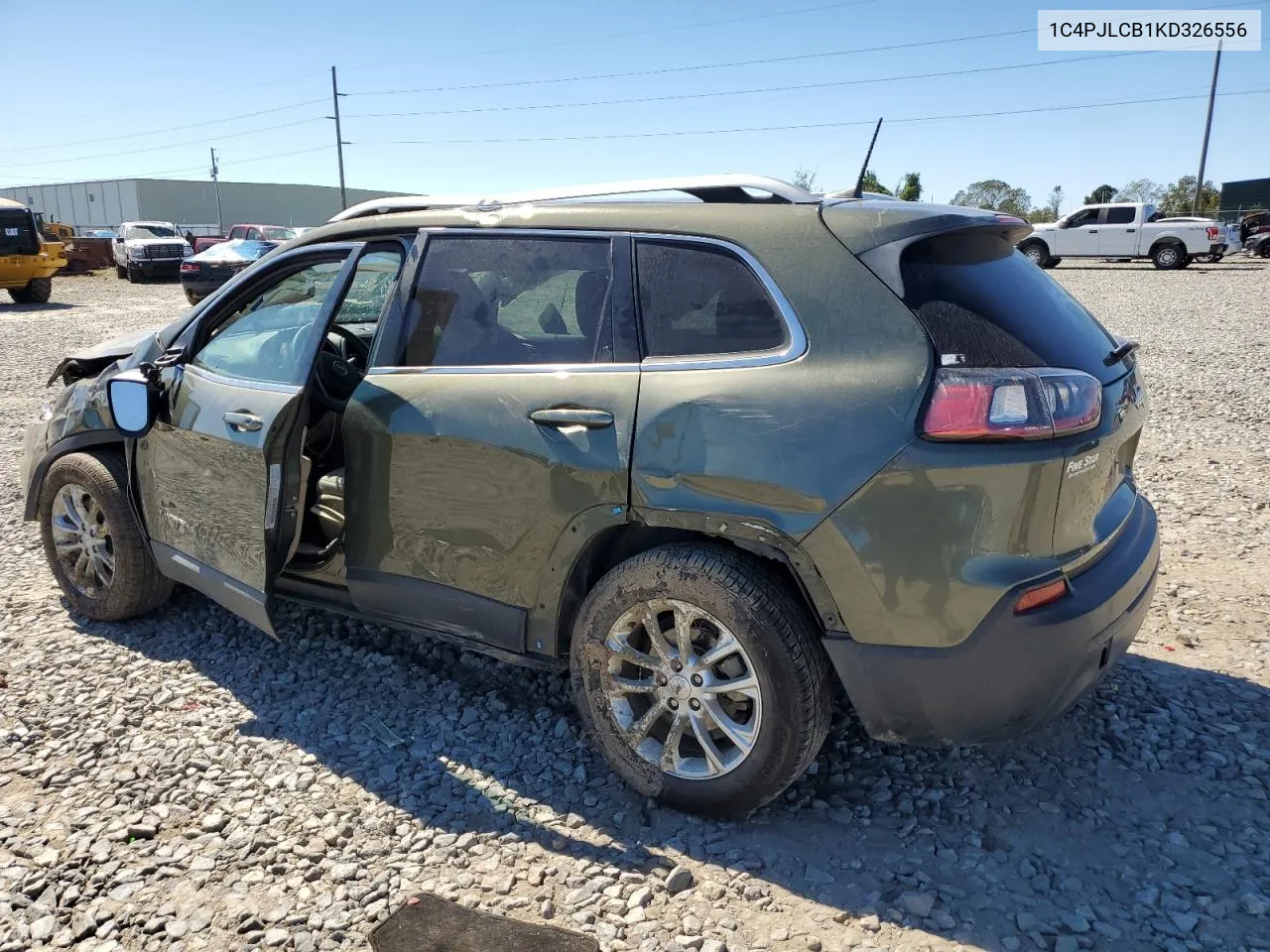 2019 Jeep Cherokee Latitude VIN: 1C4PJLCB1KD326556 Lot: 75615014