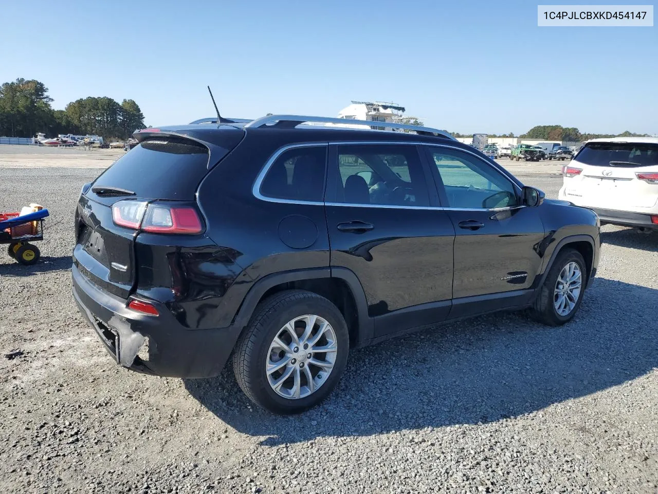 2019 Jeep Cherokee Latitude VIN: 1C4PJLCBXKD454147 Lot: 75724924