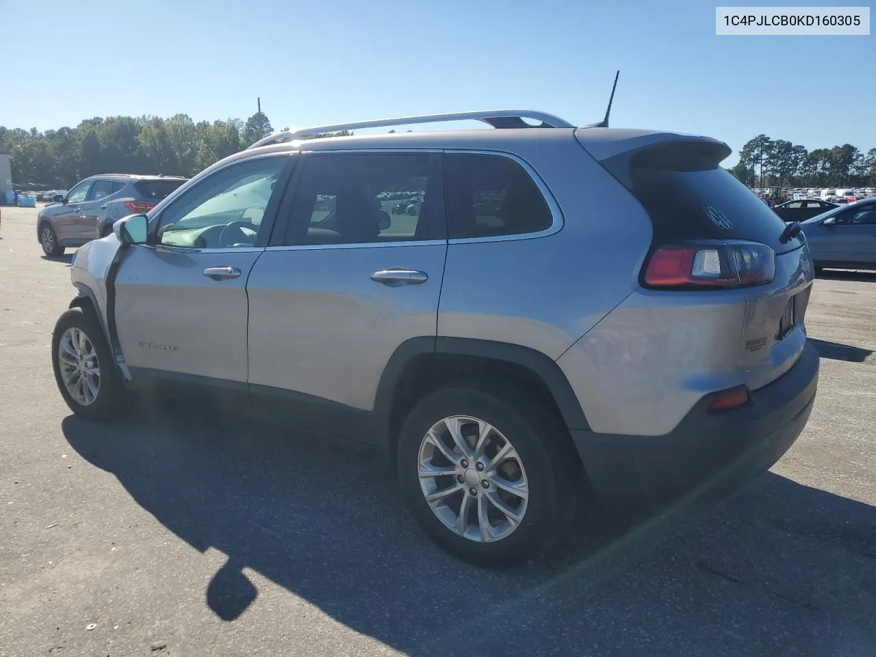 2019 Jeep Cherokee Latitude VIN: 1C4PJLCB0KD160305 Lot: 75866214