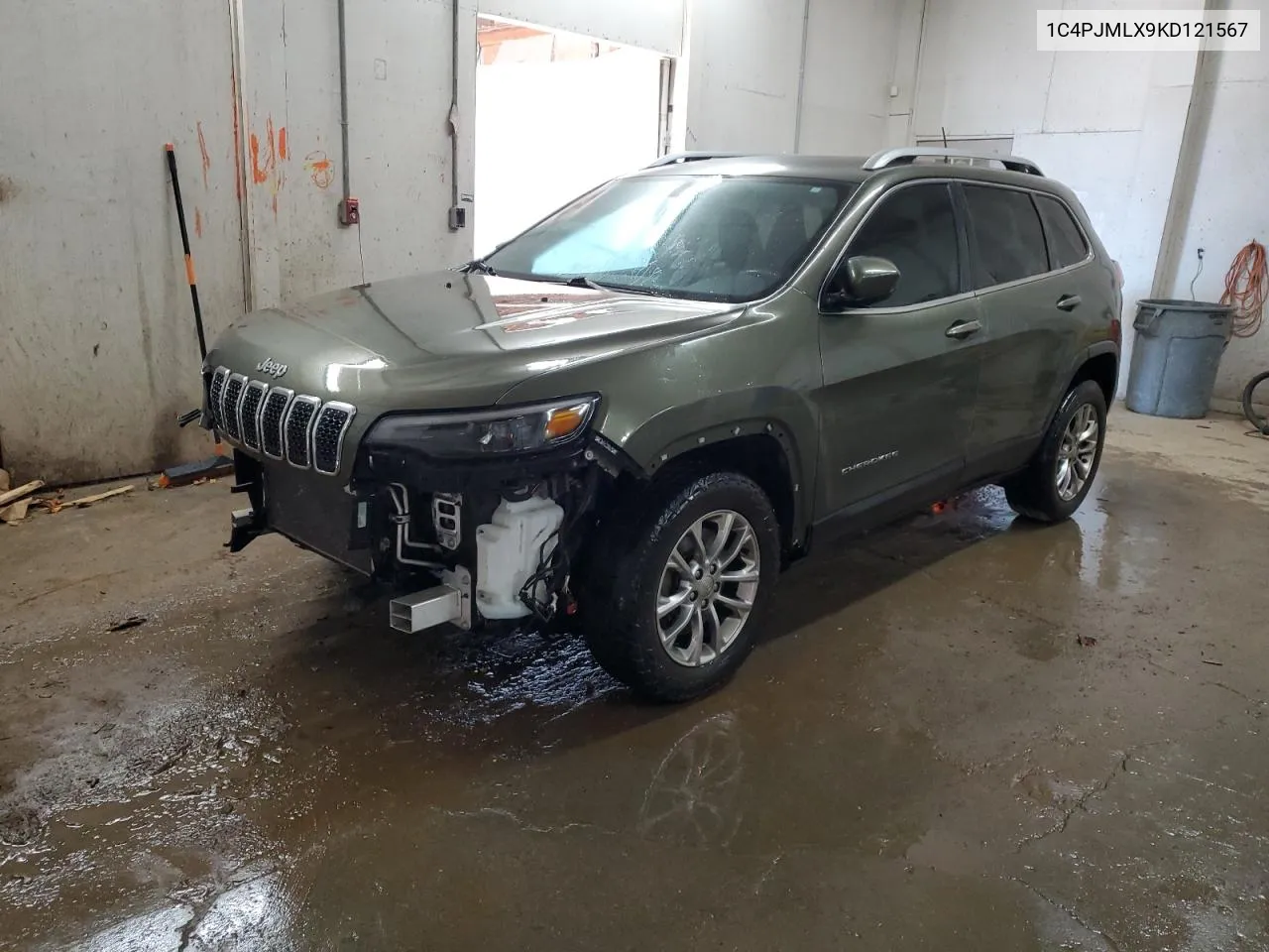 2019 Jeep Cherokee Latitude Plus VIN: 1C4PJMLX9KD121567 Lot: 75873854