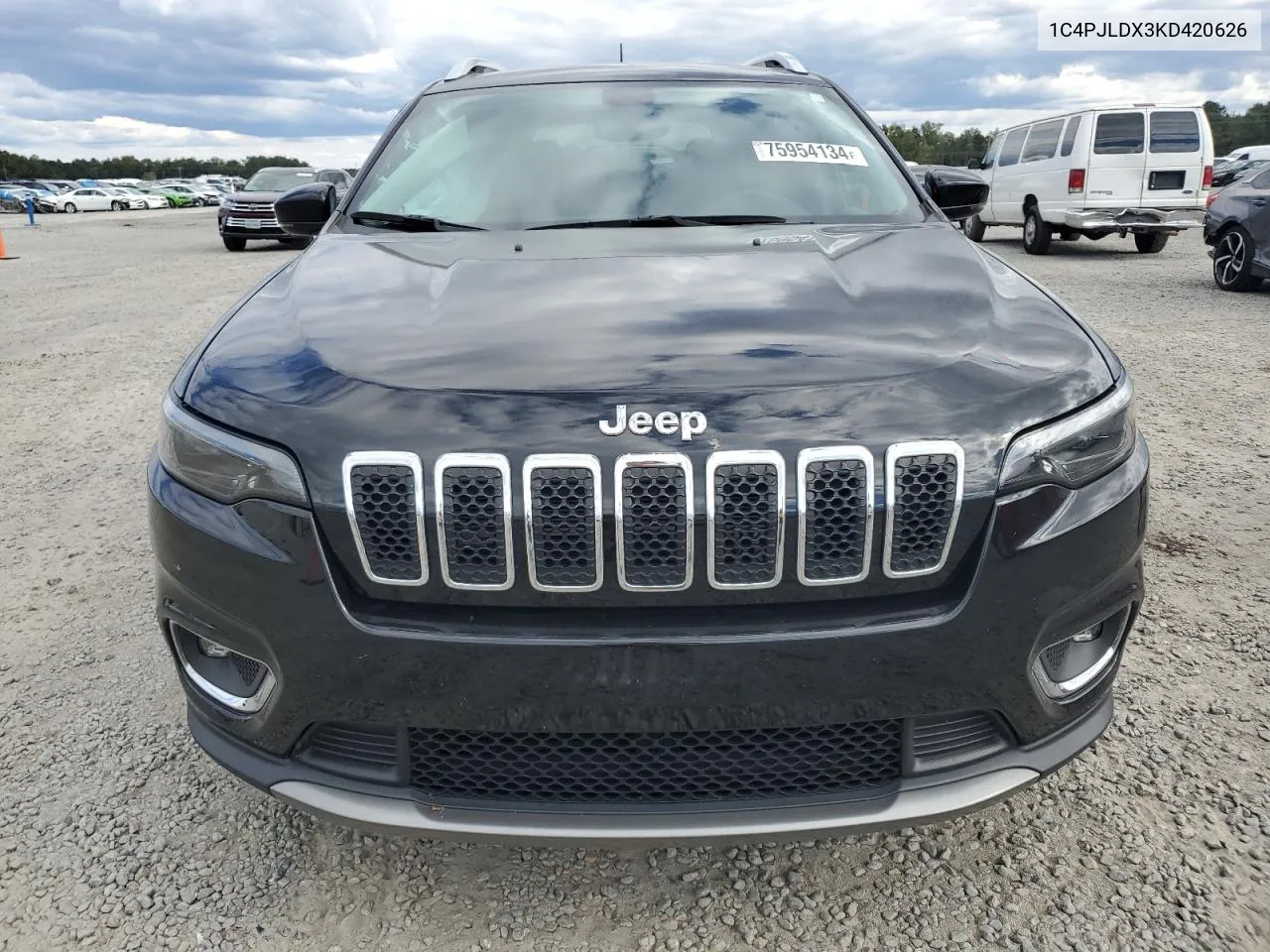 2019 Jeep Cherokee Limited VIN: 1C4PJLDX3KD420626 Lot: 75954134