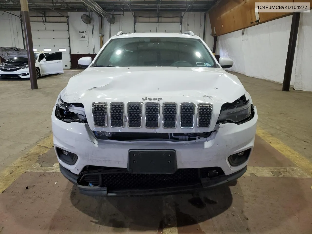 2019 Jeep Cherokee Latitude VIN: 1C4PJMCB9KD104272 Lot: 75996274