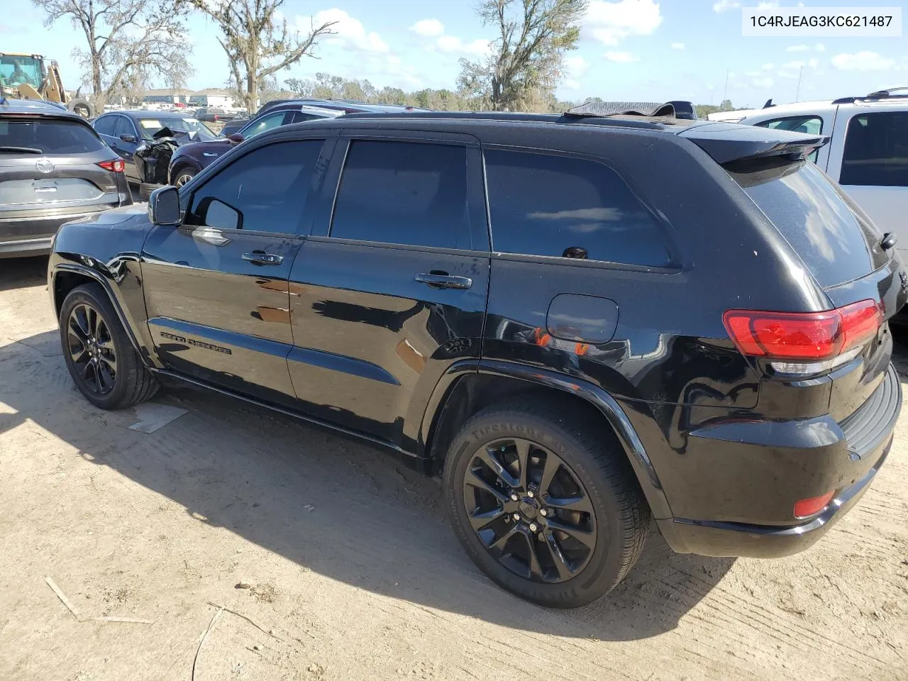 2019 Jeep Grand Cherokee Laredo VIN: 1C4RJEAG3KC621487 Lot: 76033654