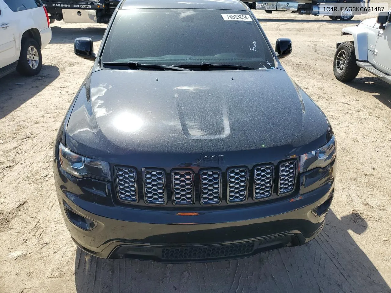 2019 Jeep Grand Cherokee Laredo VIN: 1C4RJEAG3KC621487 Lot: 76033654