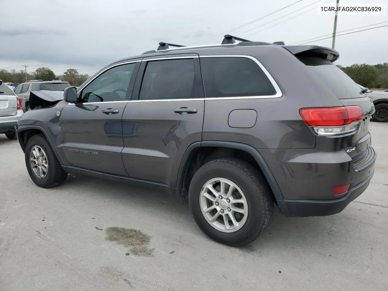 2019 Jeep Grand Cherokee Laredo VIN: 1C4RJFAG2KC836929 Lot: 76122504