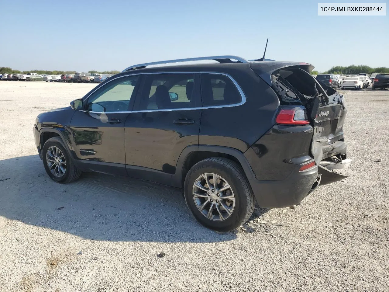 2019 Jeep Cherokee Latitude Plus VIN: 1C4PJMLBXKD288444 Lot: 76258124