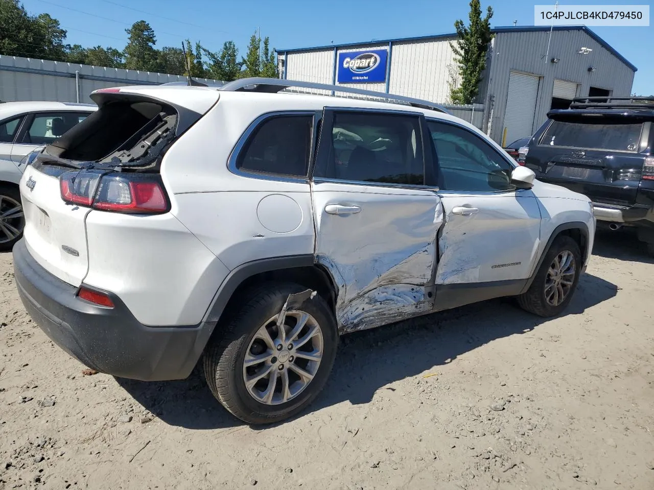 2019 Jeep Cherokee Latitude VIN: 1C4PJLCB4KD479450 Lot: 76340254