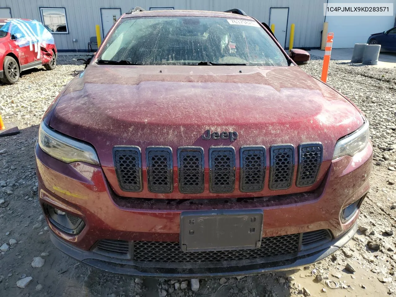 2019 Jeep Cherokee Latitude Plus VIN: 1C4PJMLX9KD283571 Lot: 76379824