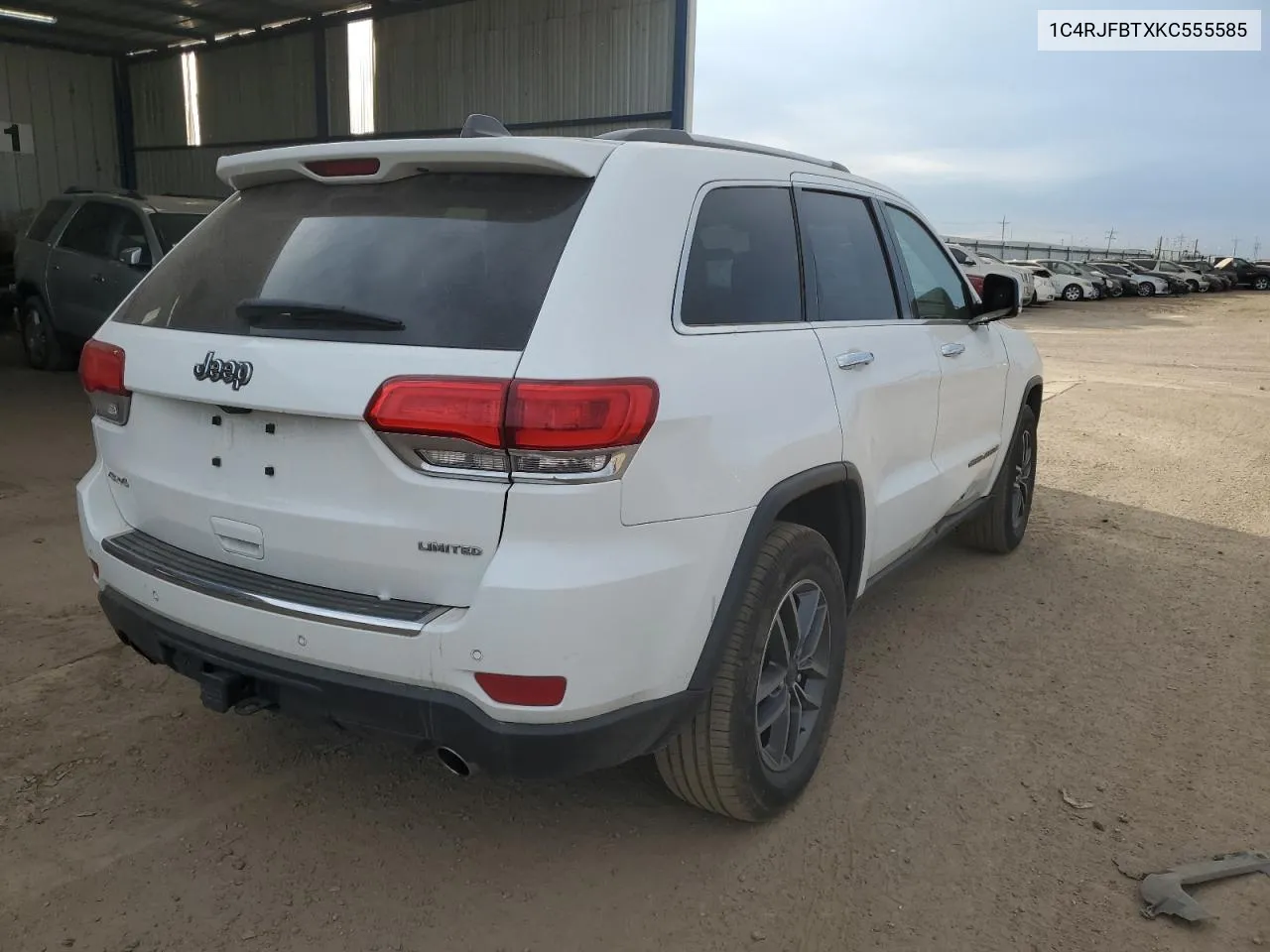 2019 Jeep Grand Cherokee Limited VIN: 1C4RJFBTXKC555585 Lot: 76439614