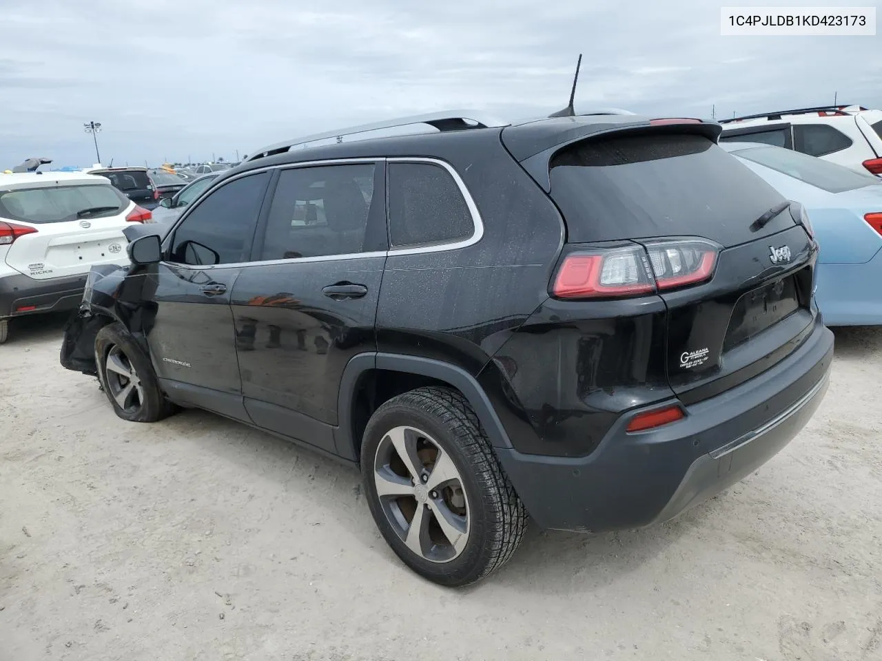 2019 Jeep Cherokee Limited VIN: 1C4PJLDB1KD423173 Lot: 76460834