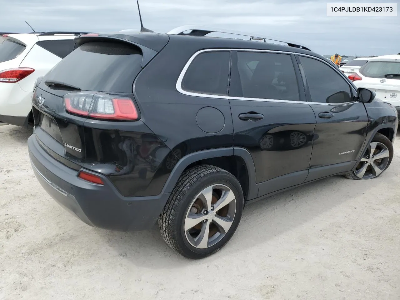 2019 Jeep Cherokee Limited VIN: 1C4PJLDB1KD423173 Lot: 76460834