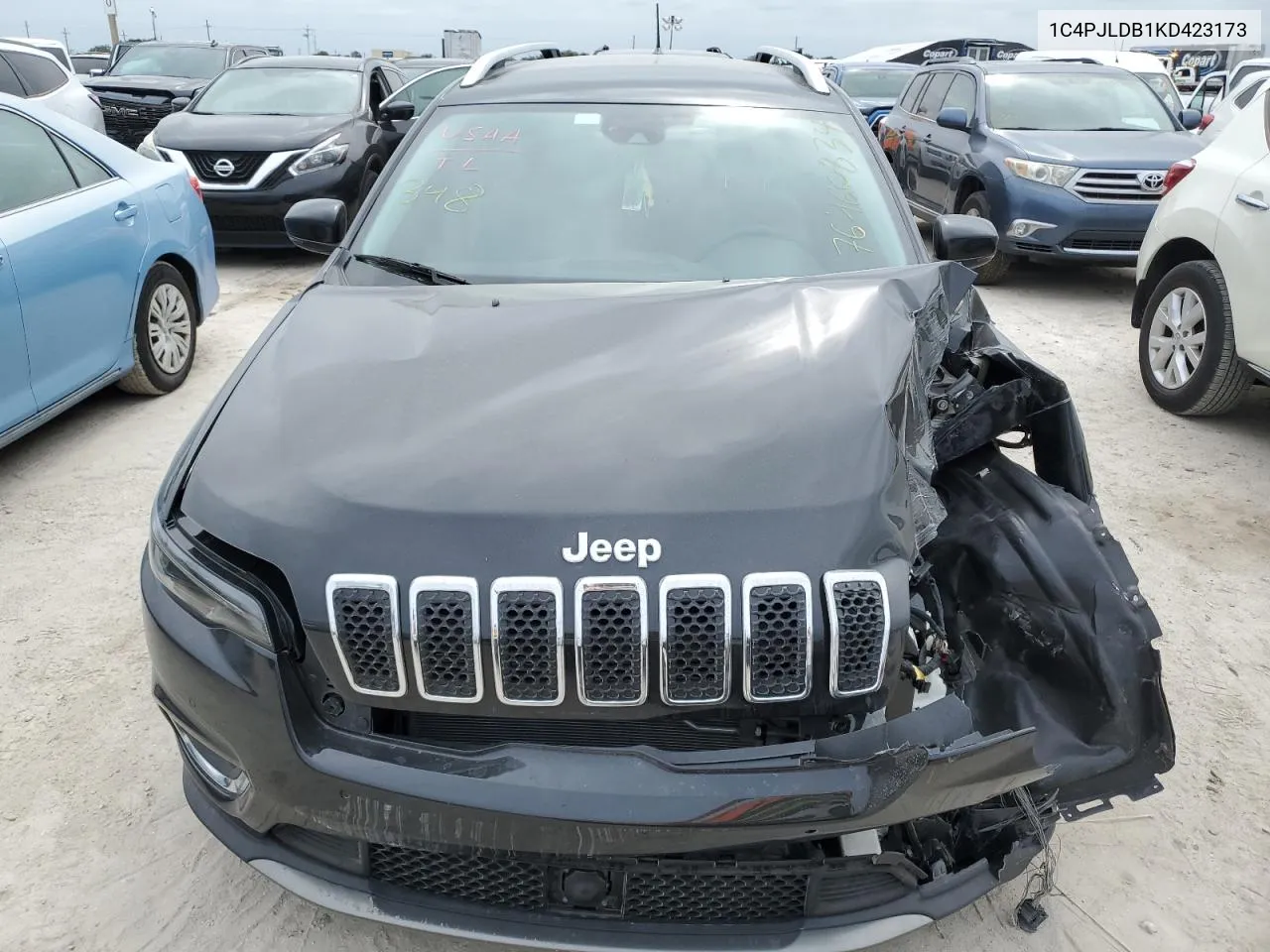 2019 Jeep Cherokee Limited VIN: 1C4PJLDB1KD423173 Lot: 76460834