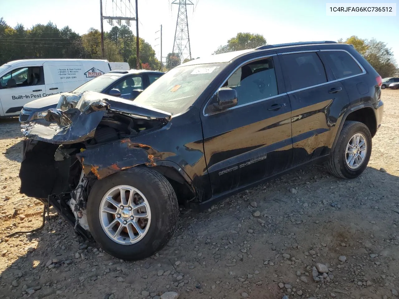 2019 Jeep Grand Cherokee Laredo VIN: 1C4RJFAG6KC736512 Lot: 76477564