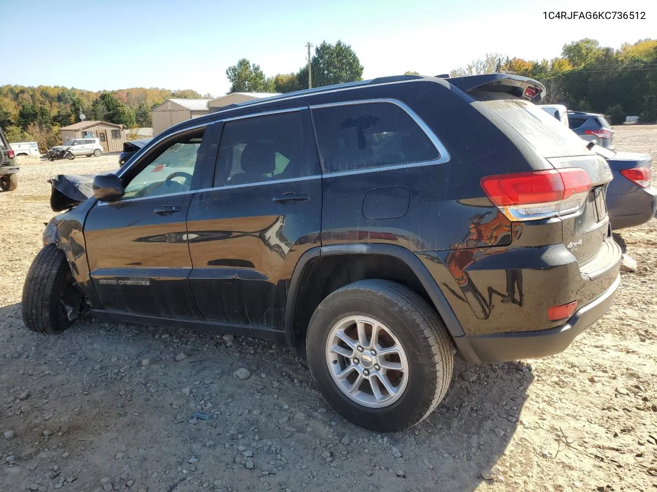 2019 Jeep Grand Cherokee Laredo VIN: 1C4RJFAG6KC736512 Lot: 76477564