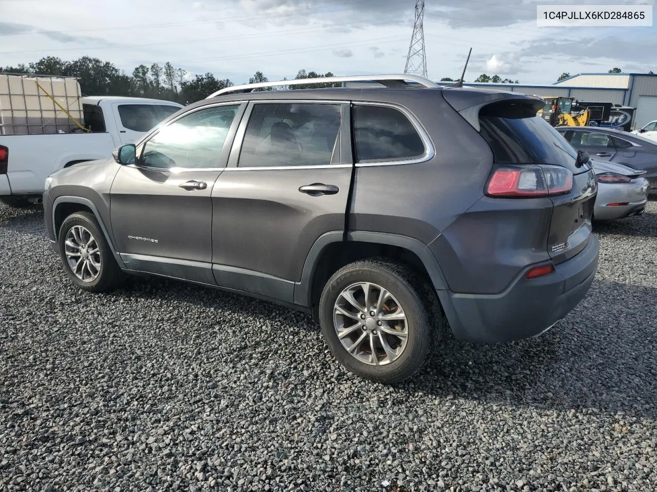 2019 Jeep Cherokee Latitude Plus VIN: 1C4PJLLX6KD284865 Lot: 76481174