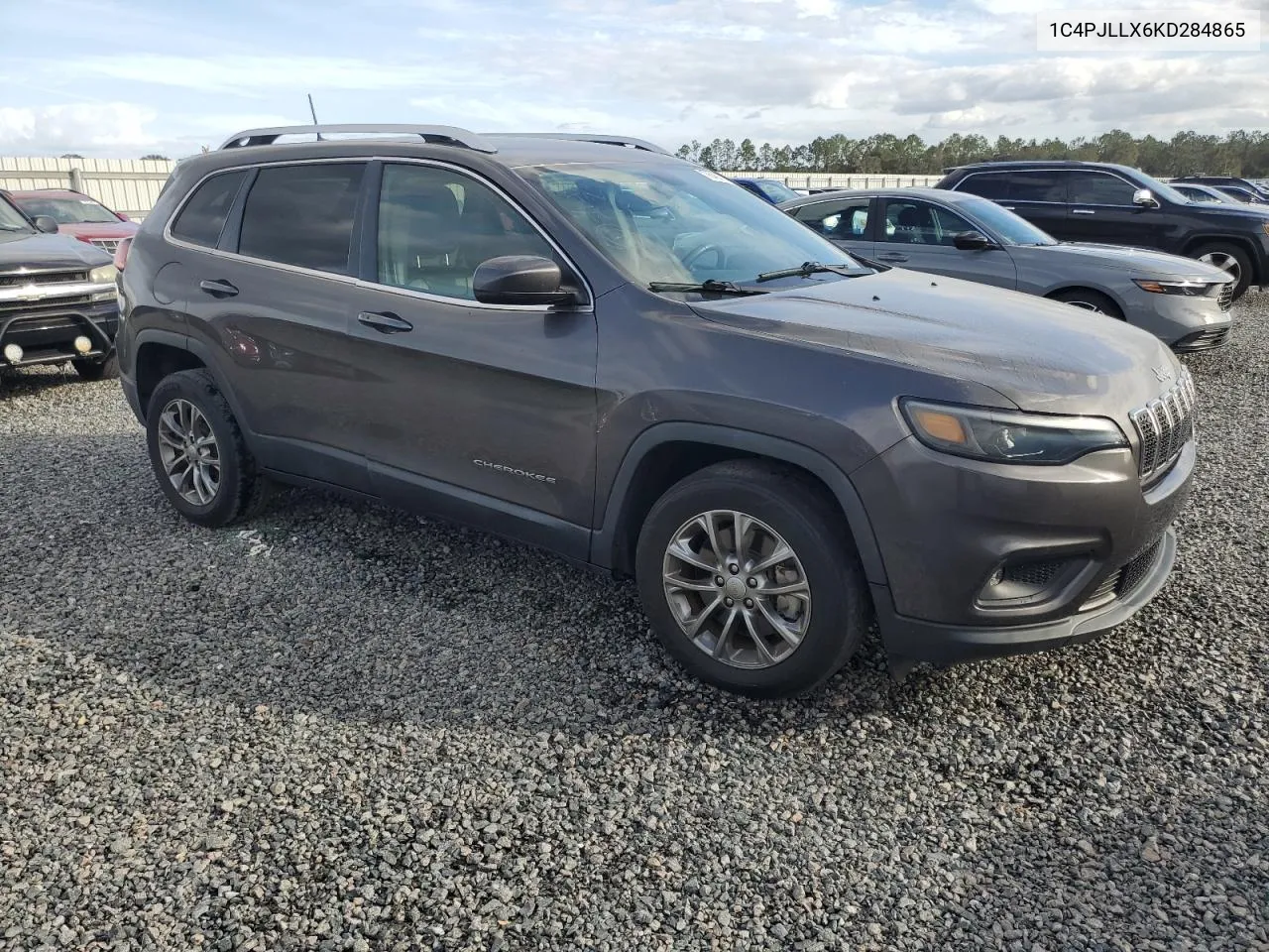 2019 Jeep Cherokee Latitude Plus VIN: 1C4PJLLX6KD284865 Lot: 76481174