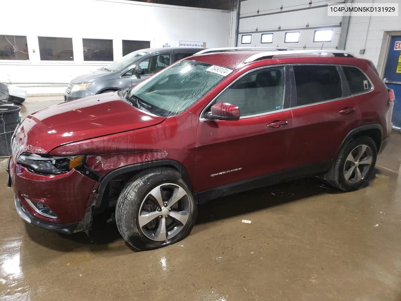 2019 Jeep Cherokee Limited VIN: 1C4PJMDN5KD131929 Lot: 76493124