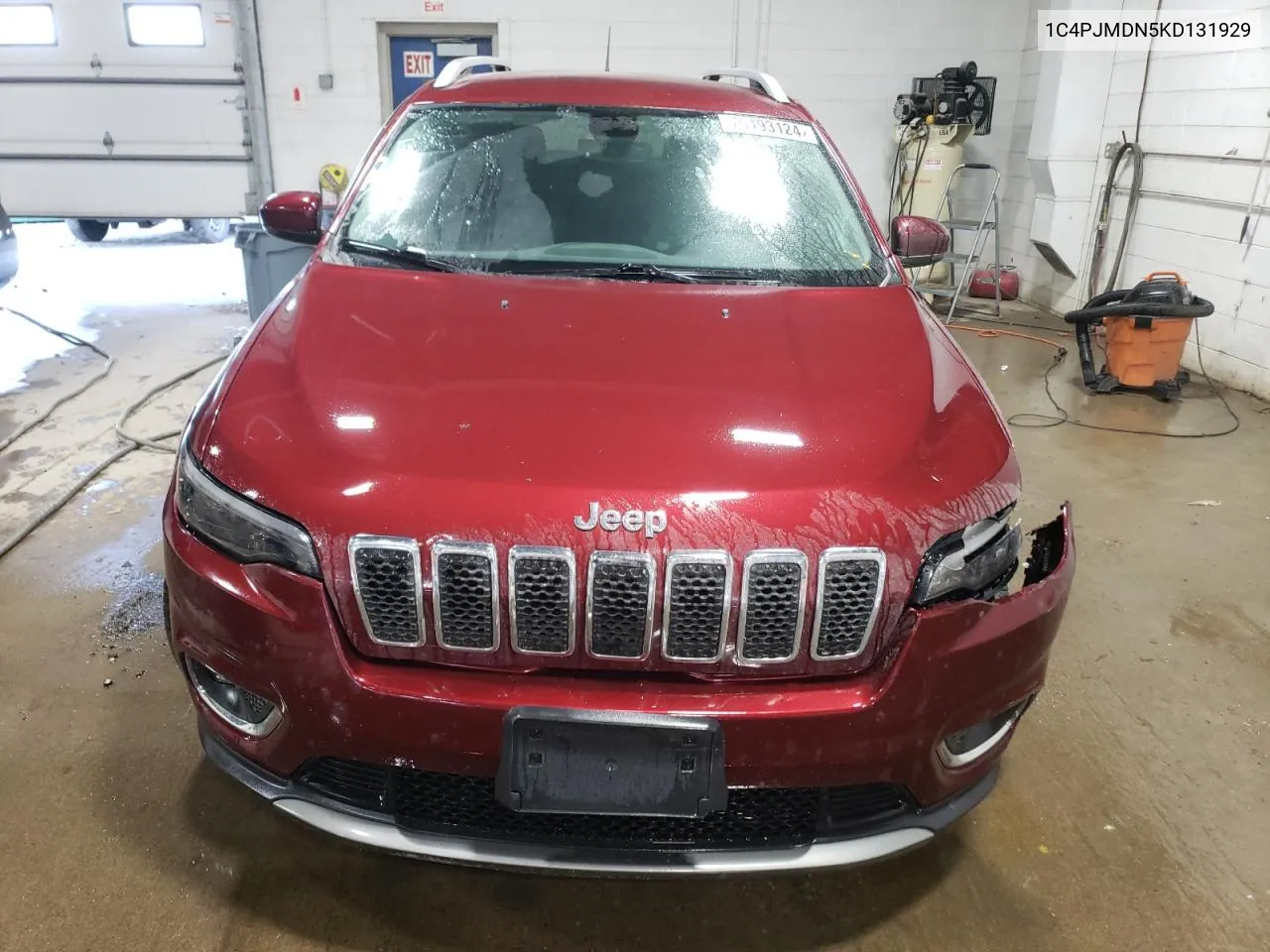 2019 Jeep Cherokee Limited VIN: 1C4PJMDN5KD131929 Lot: 76493124