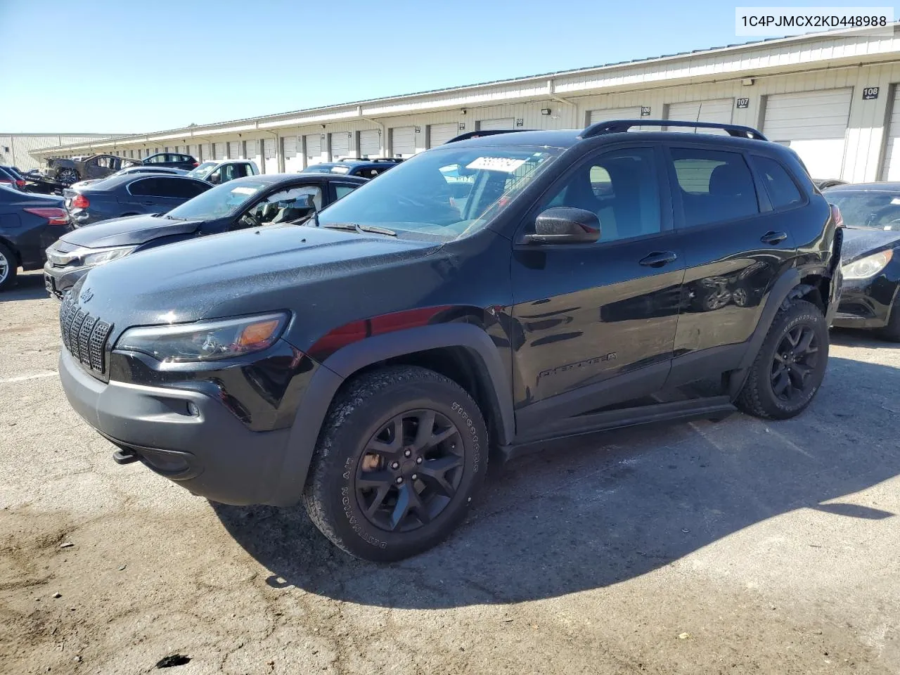 2019 Jeep Cherokee Latitude VIN: 1C4PJMCX2KD448988 Lot: 76533654