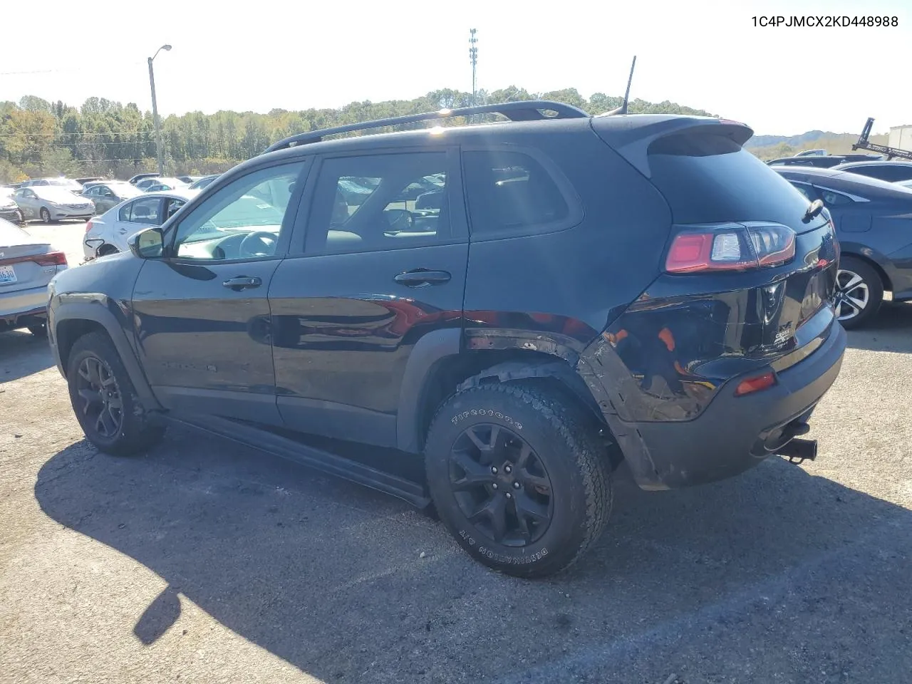 2019 Jeep Cherokee Latitude VIN: 1C4PJMCX2KD448988 Lot: 76533654