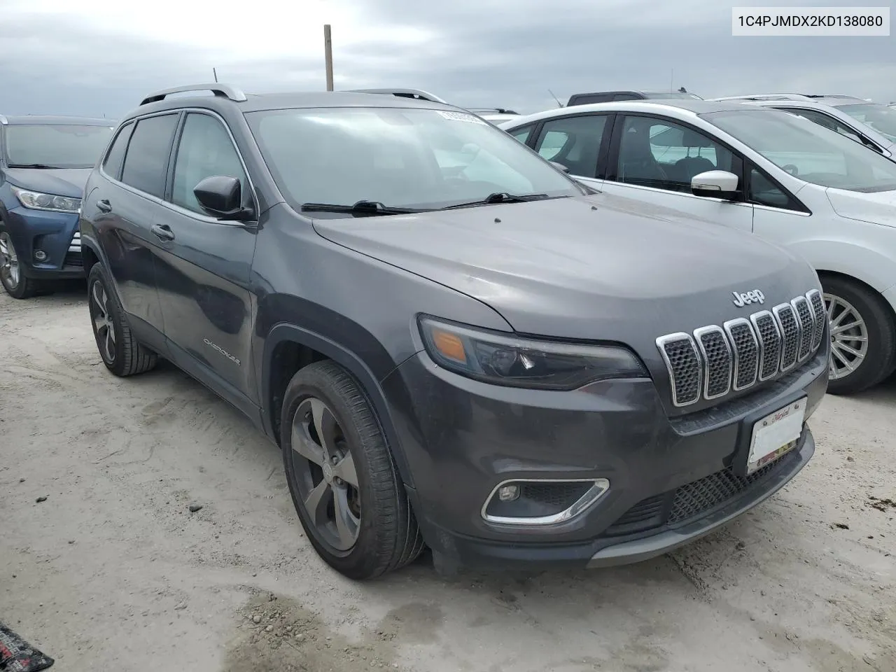 1C4PJMDX2KD138080 2019 Jeep Cherokee Limited