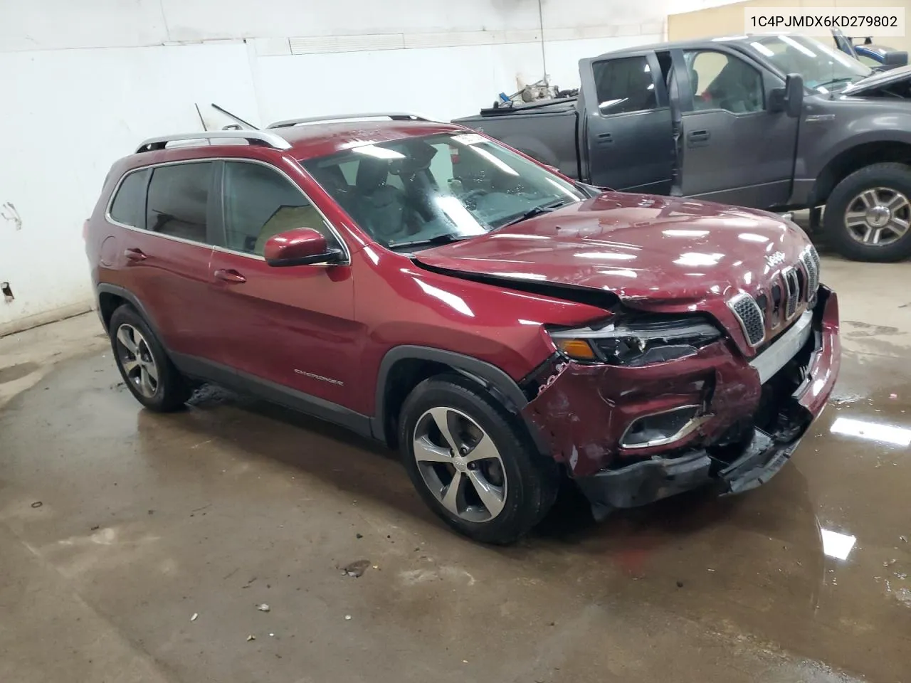 2019 Jeep Cherokee Limited VIN: 1C4PJMDX6KD279802 Lot: 76677294