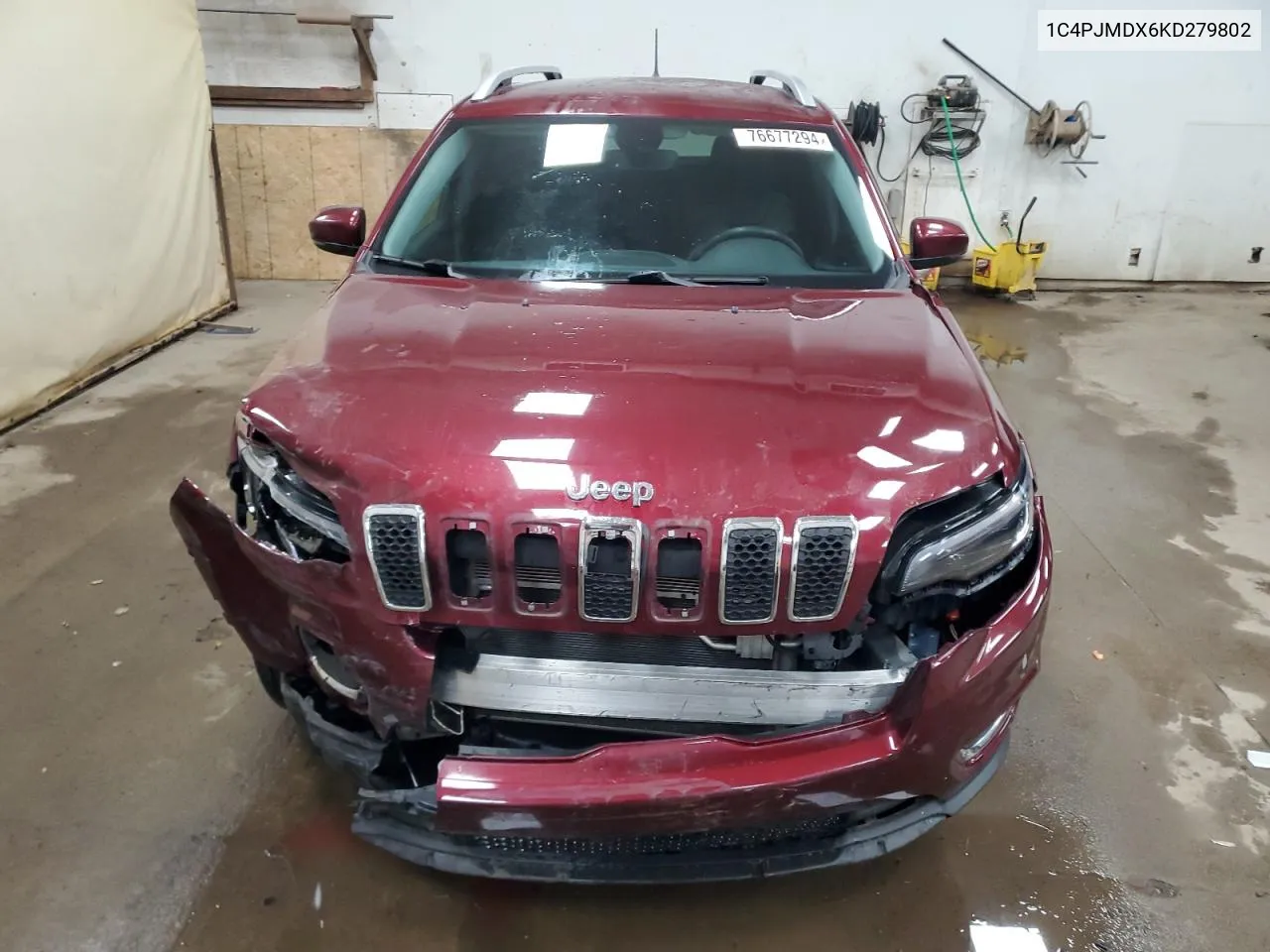 2019 Jeep Cherokee Limited VIN: 1C4PJMDX6KD279802 Lot: 76677294