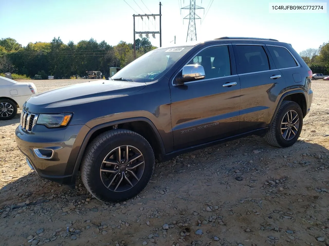 2019 Jeep Grand Cherokee Limited VIN: 1C4RJFBG9KC772774 Lot: 76715934