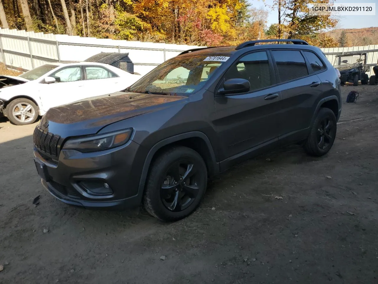 2019 Jeep Cherokee Latitude Plus VIN: 1C4PJMLBXKD291120 Lot: 76781644