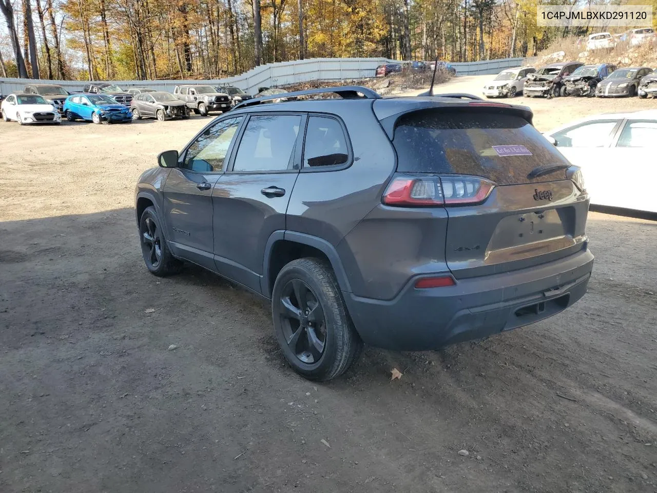 2019 Jeep Cherokee Latitude Plus VIN: 1C4PJMLBXKD291120 Lot: 76781644