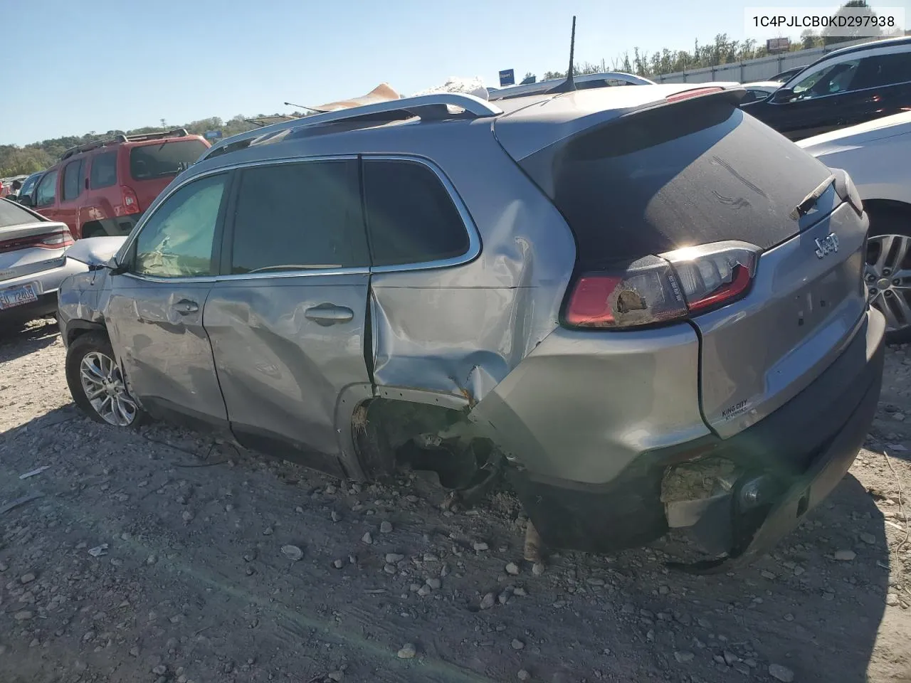 2019 Jeep Cherokee Latitude VIN: 1C4PJLCB0KD297938 Lot: 76816864