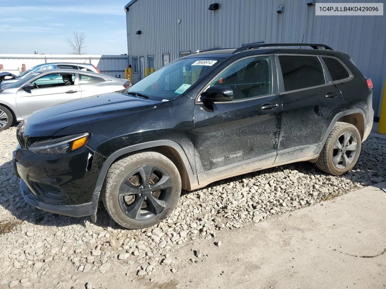 2019 Jeep Cherokee Latitude Plus VIN: 1C4PJLLB4KD429096 Lot: 76849914