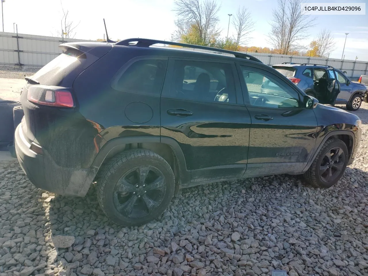 2019 Jeep Cherokee Latitude Plus VIN: 1C4PJLLB4KD429096 Lot: 76849914