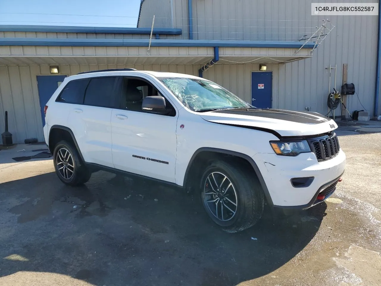 2019 Jeep Grand Cherokee Trailhawk VIN: 1C4RJFLG8KC552587 Lot: 76922604