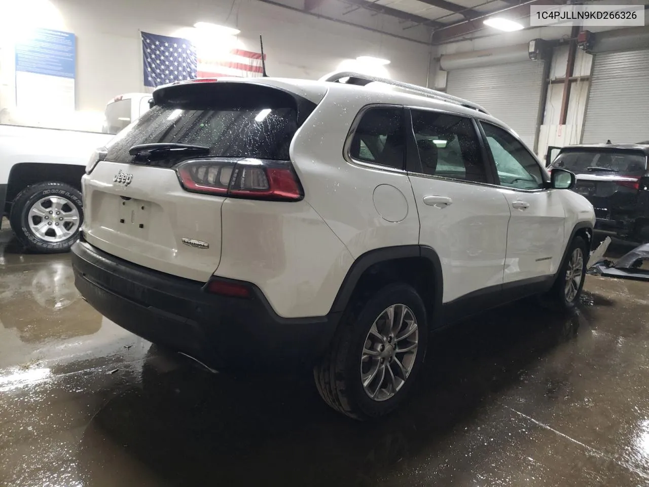 2019 Jeep Cherokee Latitude Plus VIN: 1C4PJLLN9KD266326 Lot: 76935454