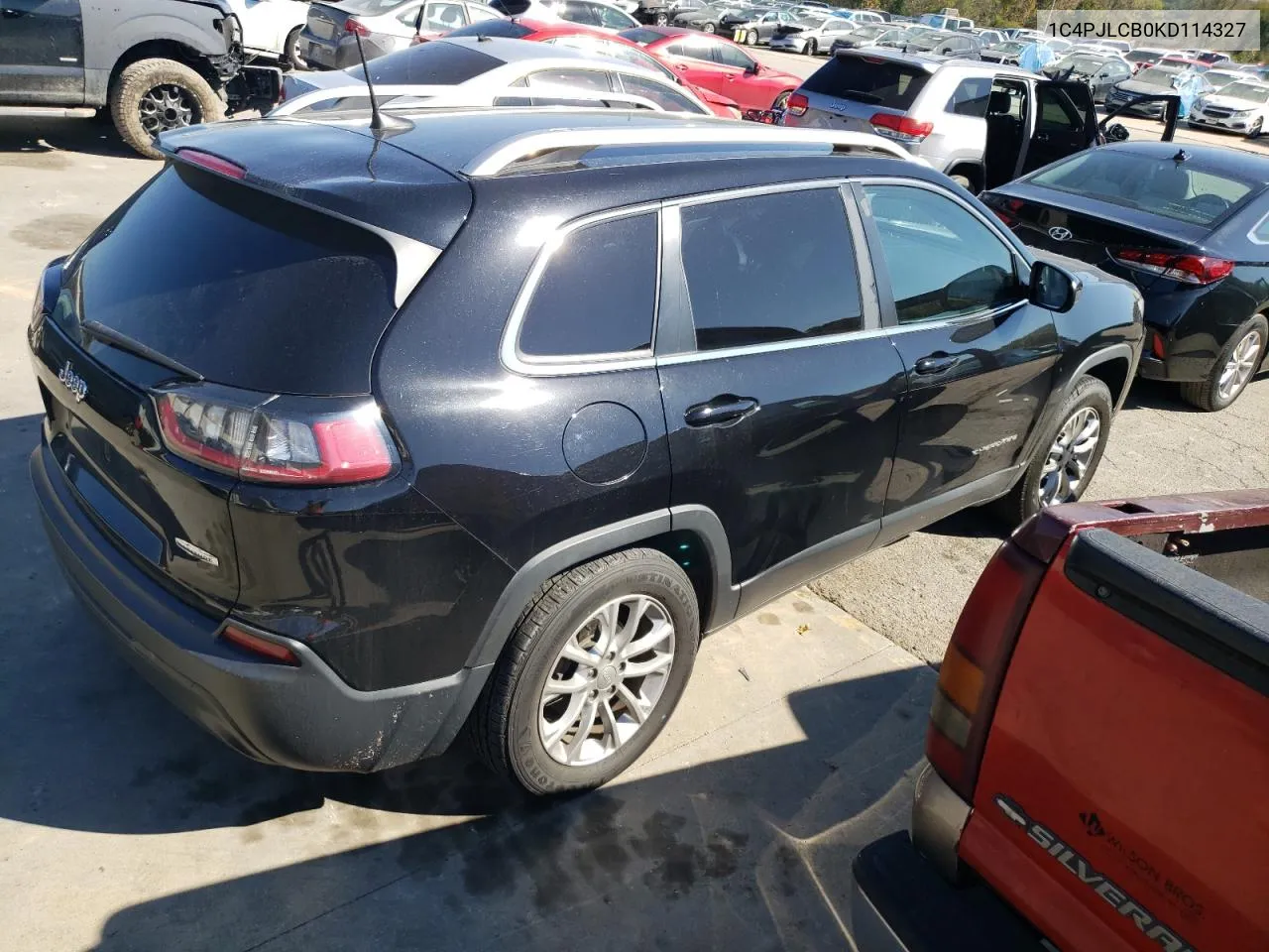 2019 Jeep Cherokee Latitude VIN: 1C4PJLCB0KD114327 Lot: 76966384