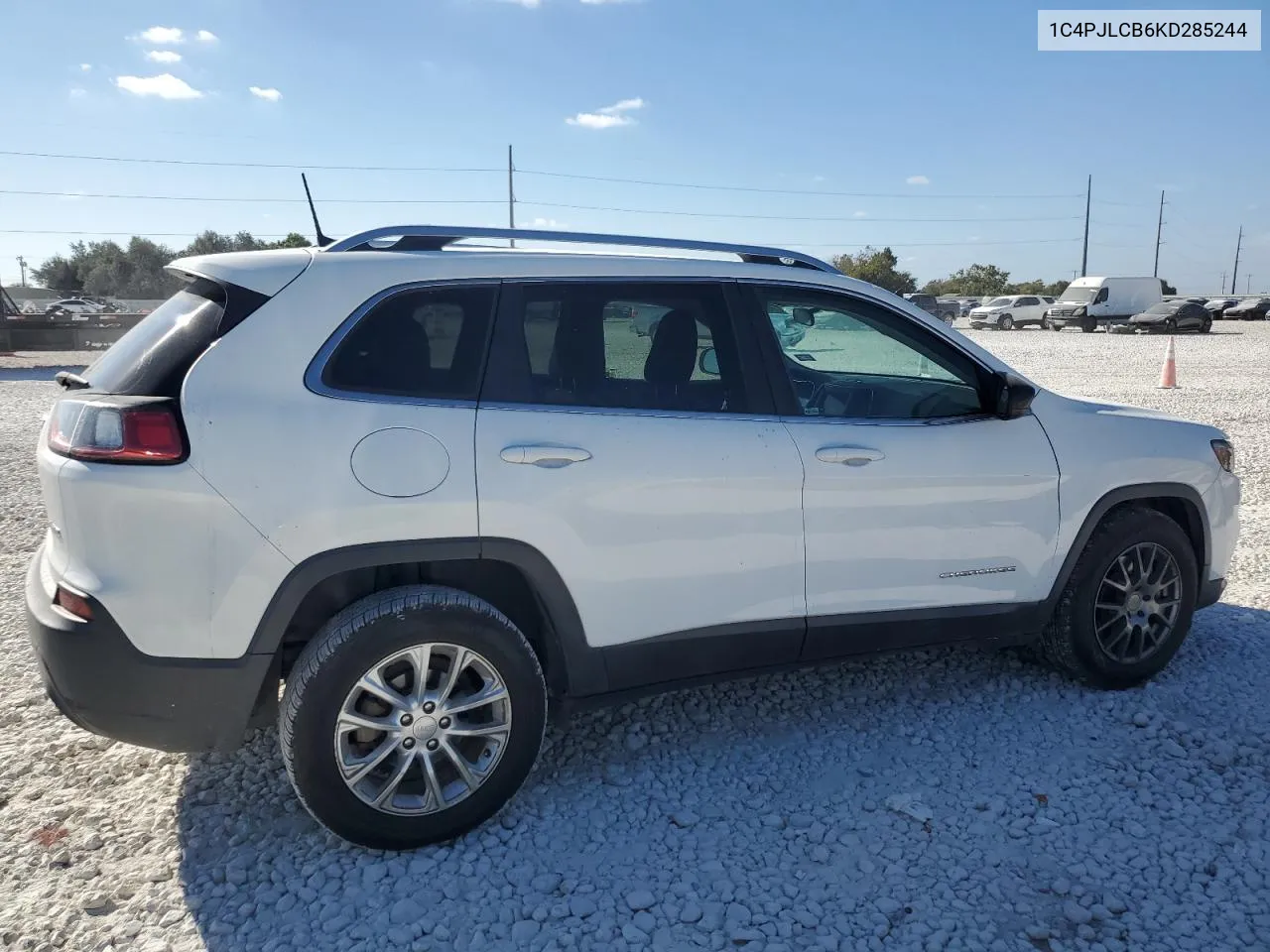 2019 Jeep Cherokee Latitude VIN: 1C4PJLCB6KD285244 Lot: 76999284