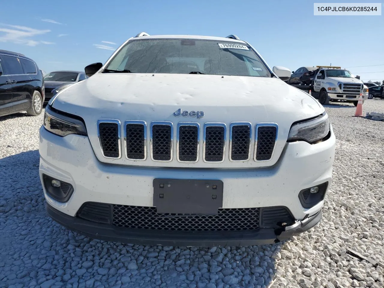 2019 Jeep Cherokee Latitude VIN: 1C4PJLCB6KD285244 Lot: 76999284