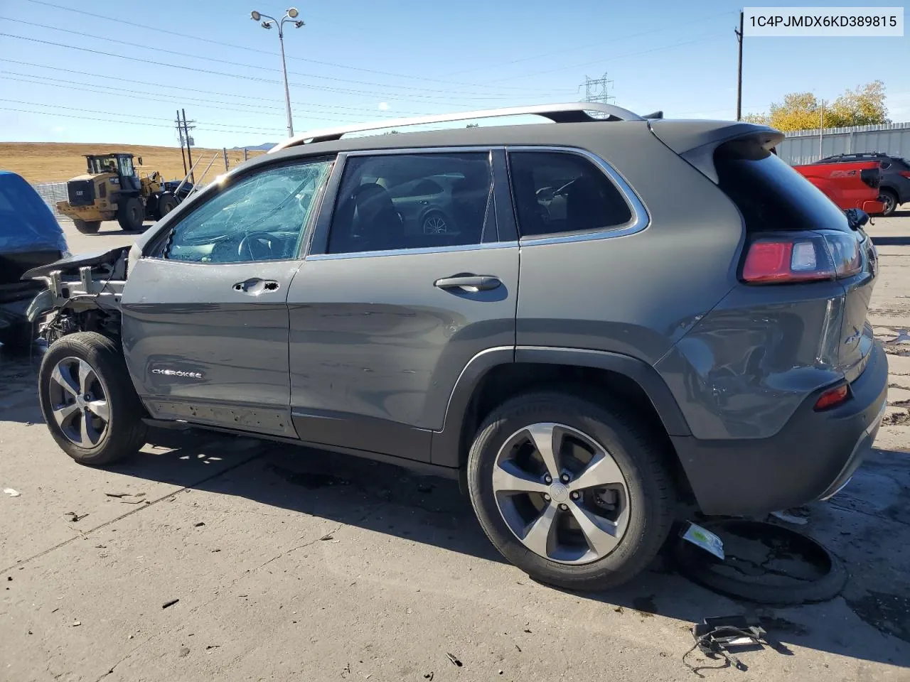 1C4PJMDX6KD389815 2019 Jeep Cherokee Limited