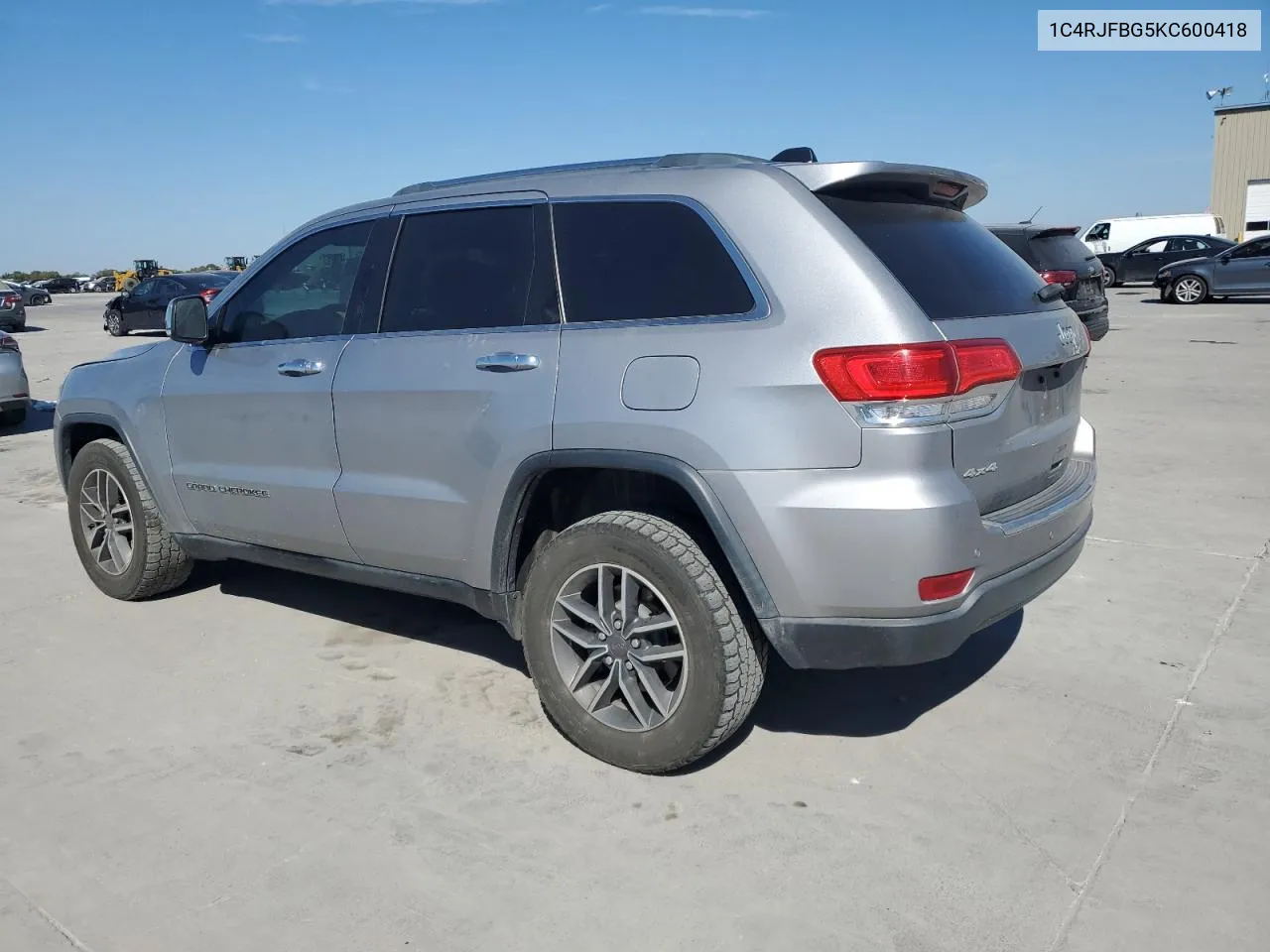 2019 Jeep Grand Cherokee Limited VIN: 1C4RJFBG5KC600418 Lot: 77011774