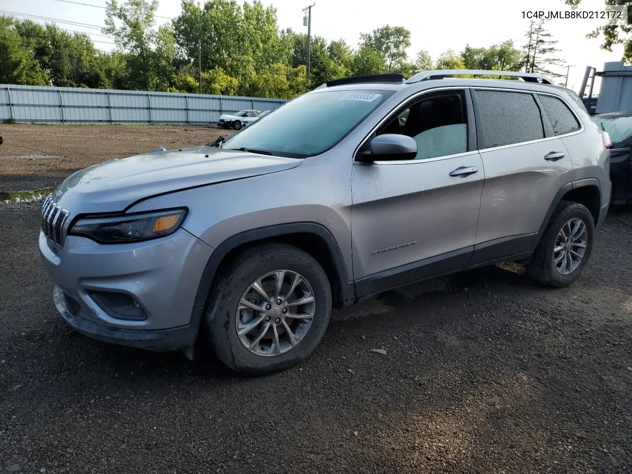 2019 Jeep Cherokee Latitude Plus VIN: 1C4PJMLB8KD212172 Lot: 77031904