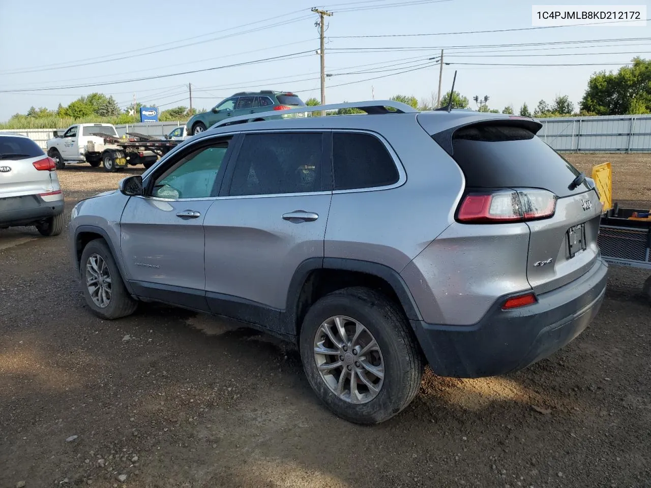 2019 Jeep Cherokee Latitude Plus VIN: 1C4PJMLB8KD212172 Lot: 77031904